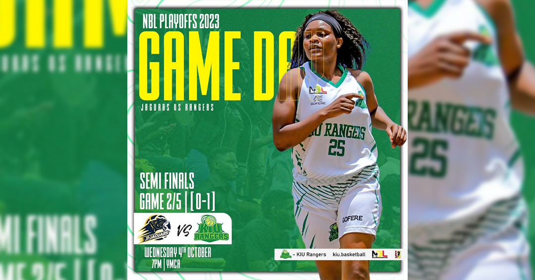 Game Two of the NBL Semifinals: KIU Rangers set to Battle JT Lady Jaguars