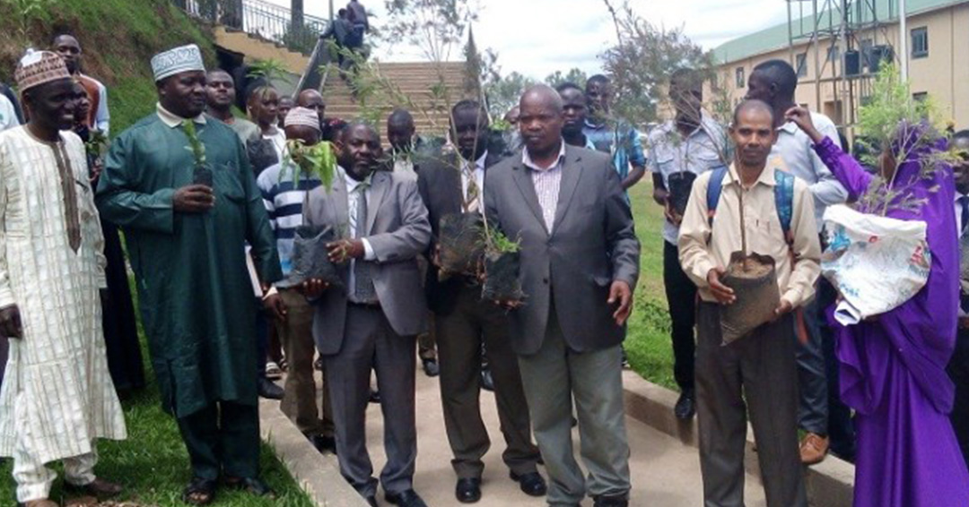 KIU Western Campus Faculty of Education Successfully Celebrate Their Tree Conservation Day