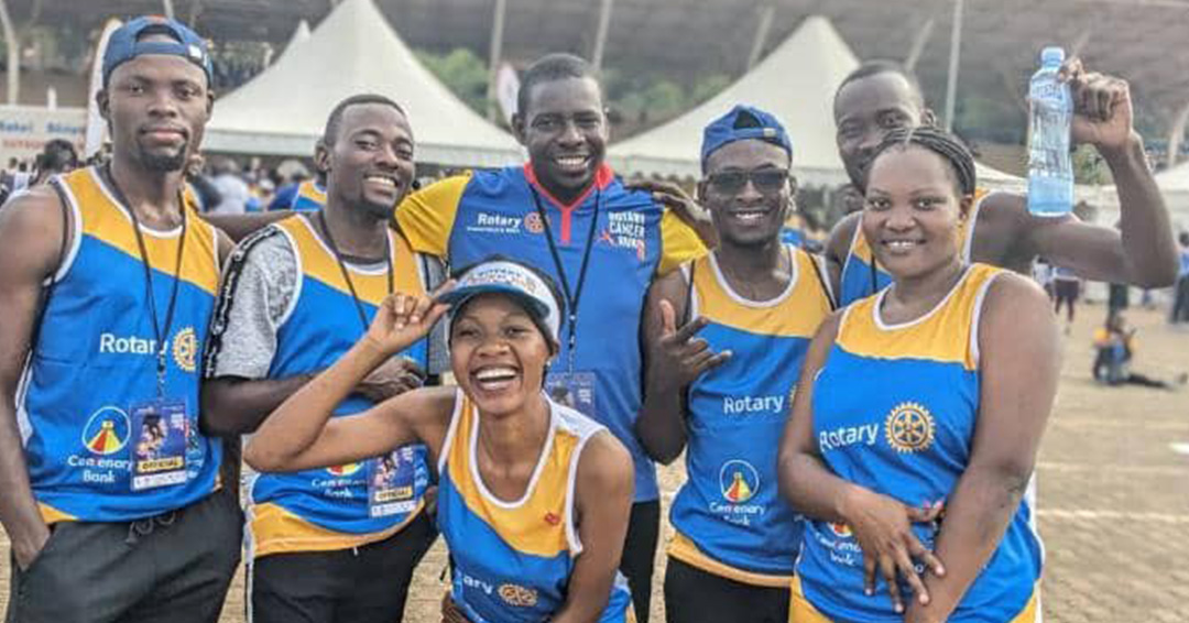 KIU Rotaract Participates in Noble 2023 Cancer Run