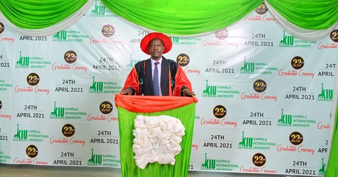KIU VC Dr. Mouhamad Mpezamihigo's Speech at the 23rd Graduation Ceremony on April 24th, 2021