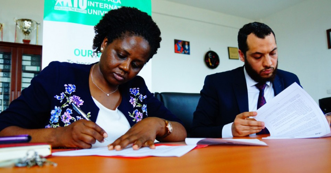 KIU Signs MOU With Swiss Institution