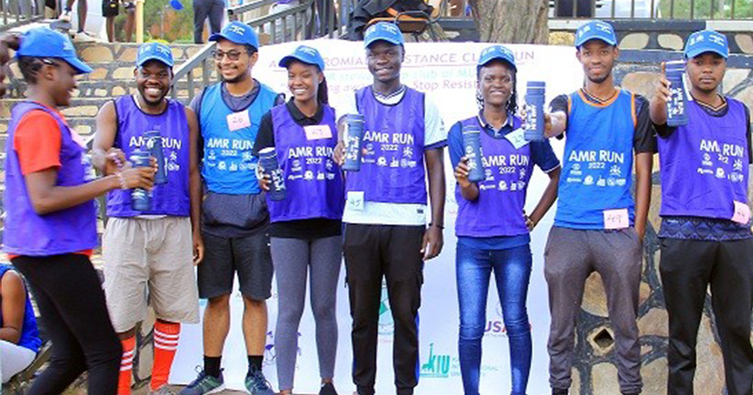 KIU Western Campus Successfully Organizes the Anti-Microbial Resistance Run 2022