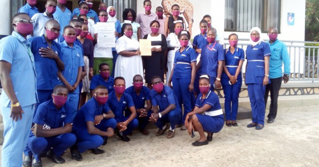 Milestone Alert: KIU School of Nursing Wins COVID-19 Innovation and Sustainability Award for Making Face Masks
