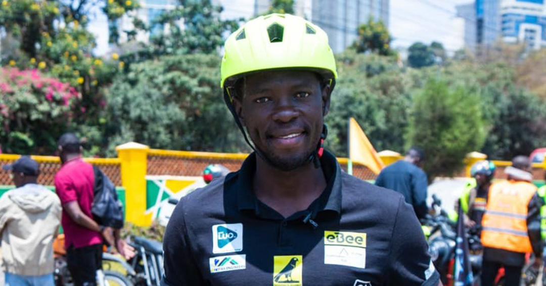 KIU's Owiny Rides From Kampala to Nairobi in Five Days