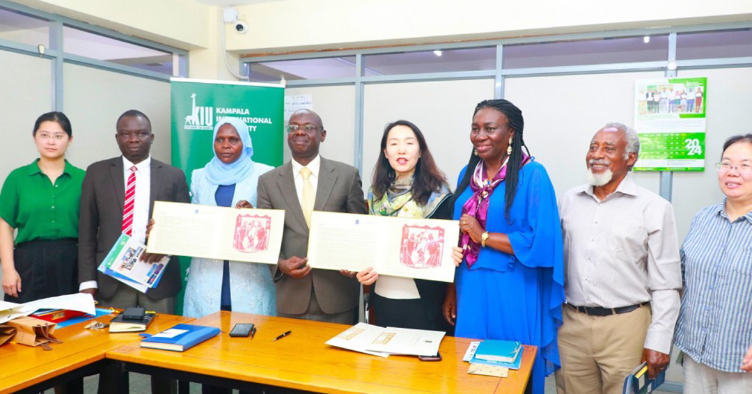 KIU Receives Delegates From 10 Chinese Vocational and Technical Institutions