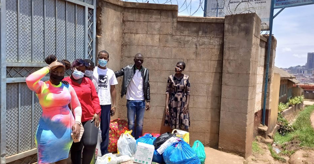 KIU Students Charity Club donates to missionaries of the poor