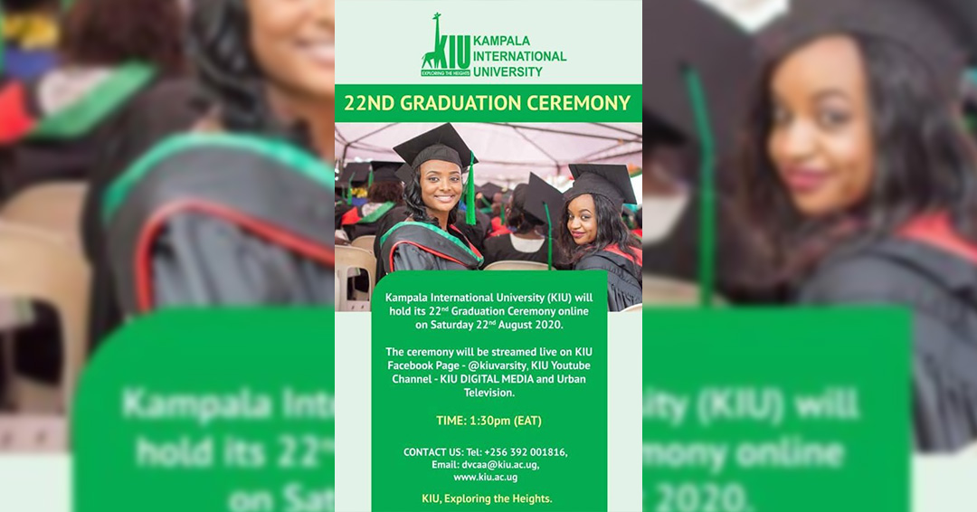 KIU 22nd Graduation Ceremony: D-day Set For Tomorrow