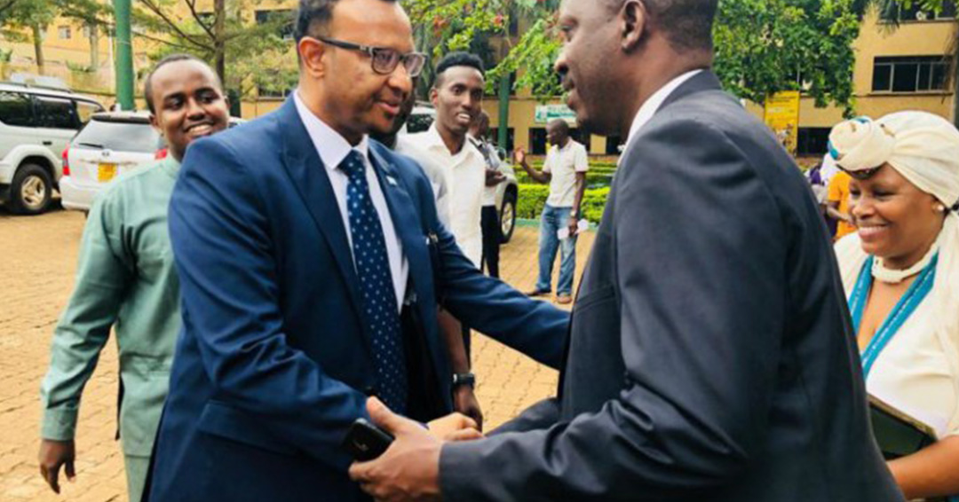 KIU WELCOMES SOMALIS COUNSELOR TO THE UNIVERSITY