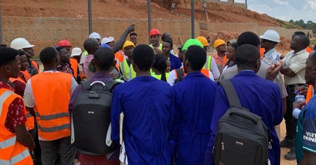 Civil Engineering Students Pay Industrial Site Visit to Tausi Tea Factory