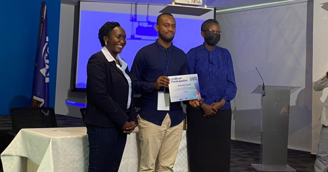 KIU Student claims National Cyberstars Accolade