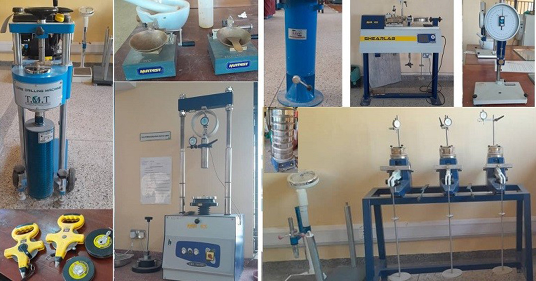 KIU Western Campus Construction Materials Laboratory Offers Soil Testing and Concrete Compression Services