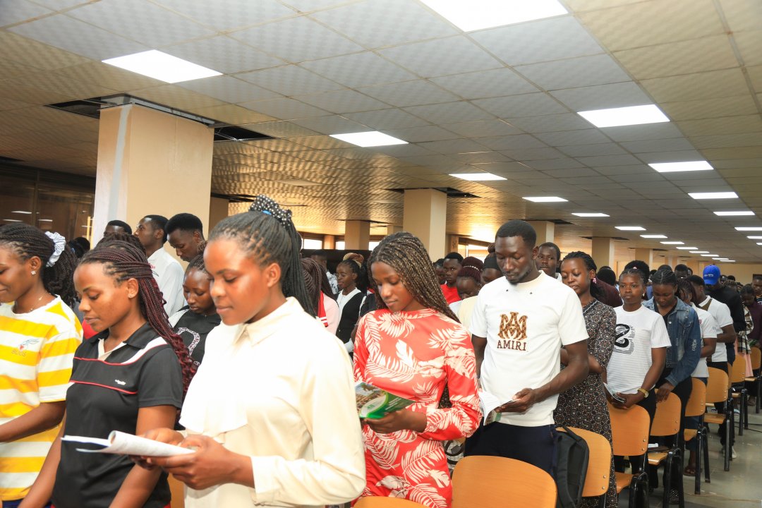 KIU Orients New Students on Knowledge, Integrity, Service