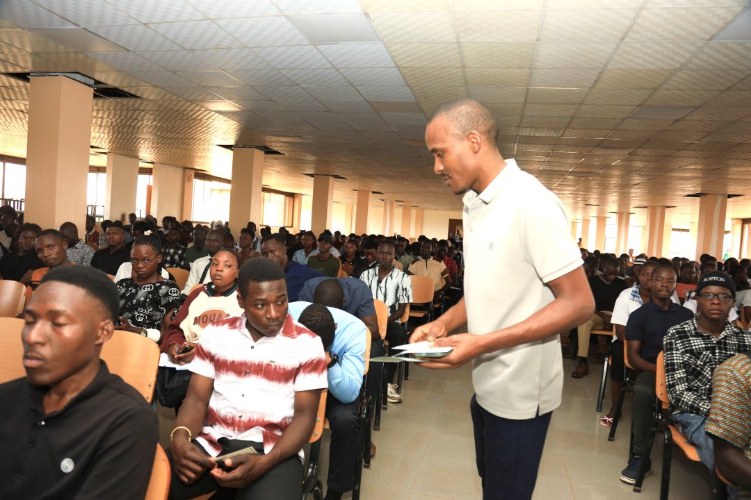 New Students Oriented on KIU Library Etiquette