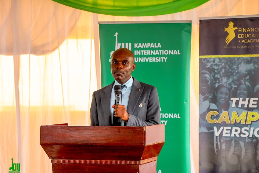 Phillip Kiryowa, a banker from Equity Bank